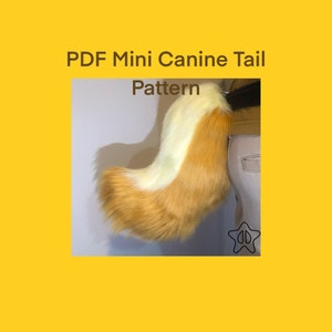 MINI HUNDESCHWANZ * Digitales Schnittmuster und Tutorial*