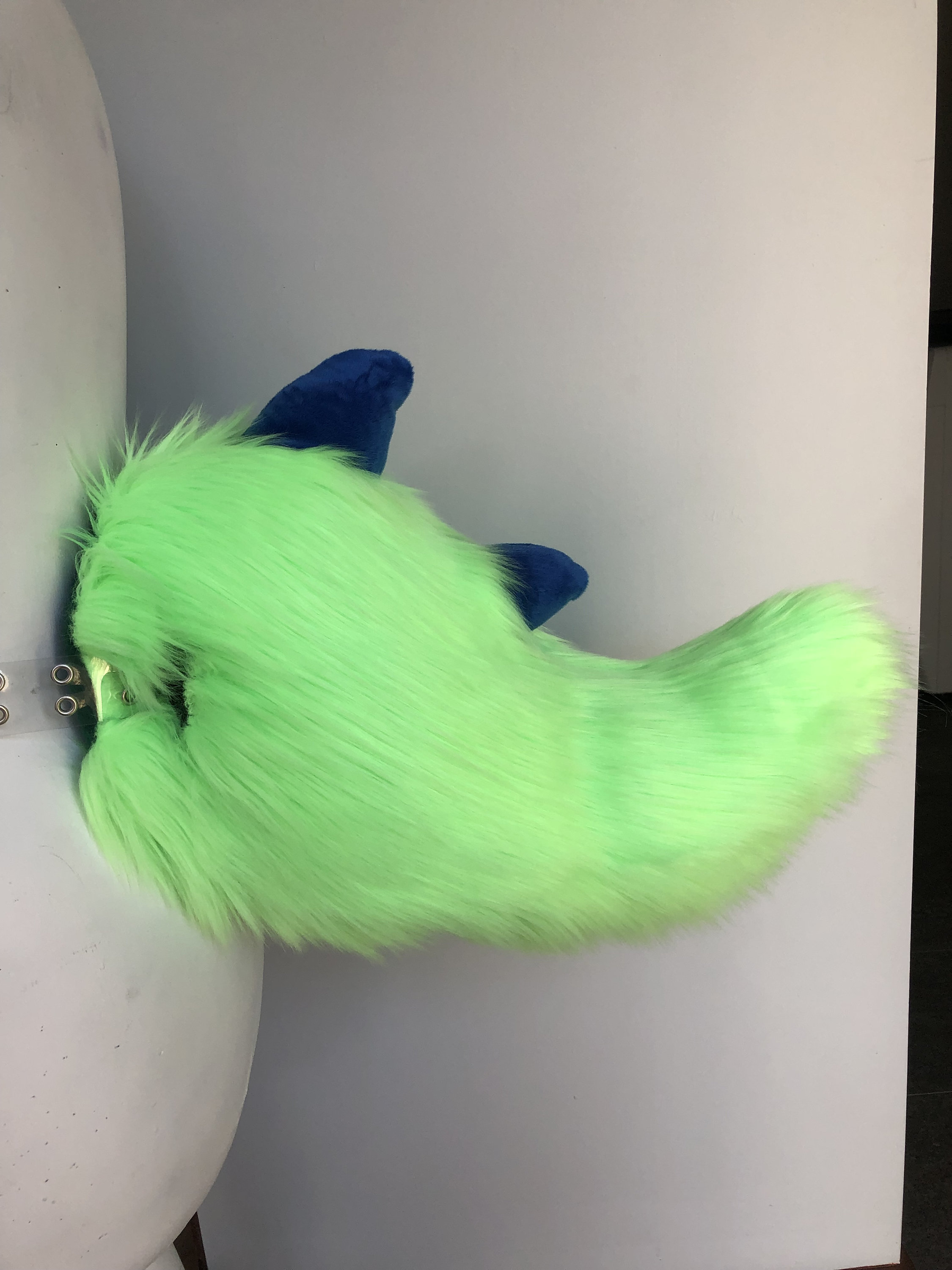 Large Furry Dino Tail Dino Mask Tail Fursuit Tail Etsy Australia