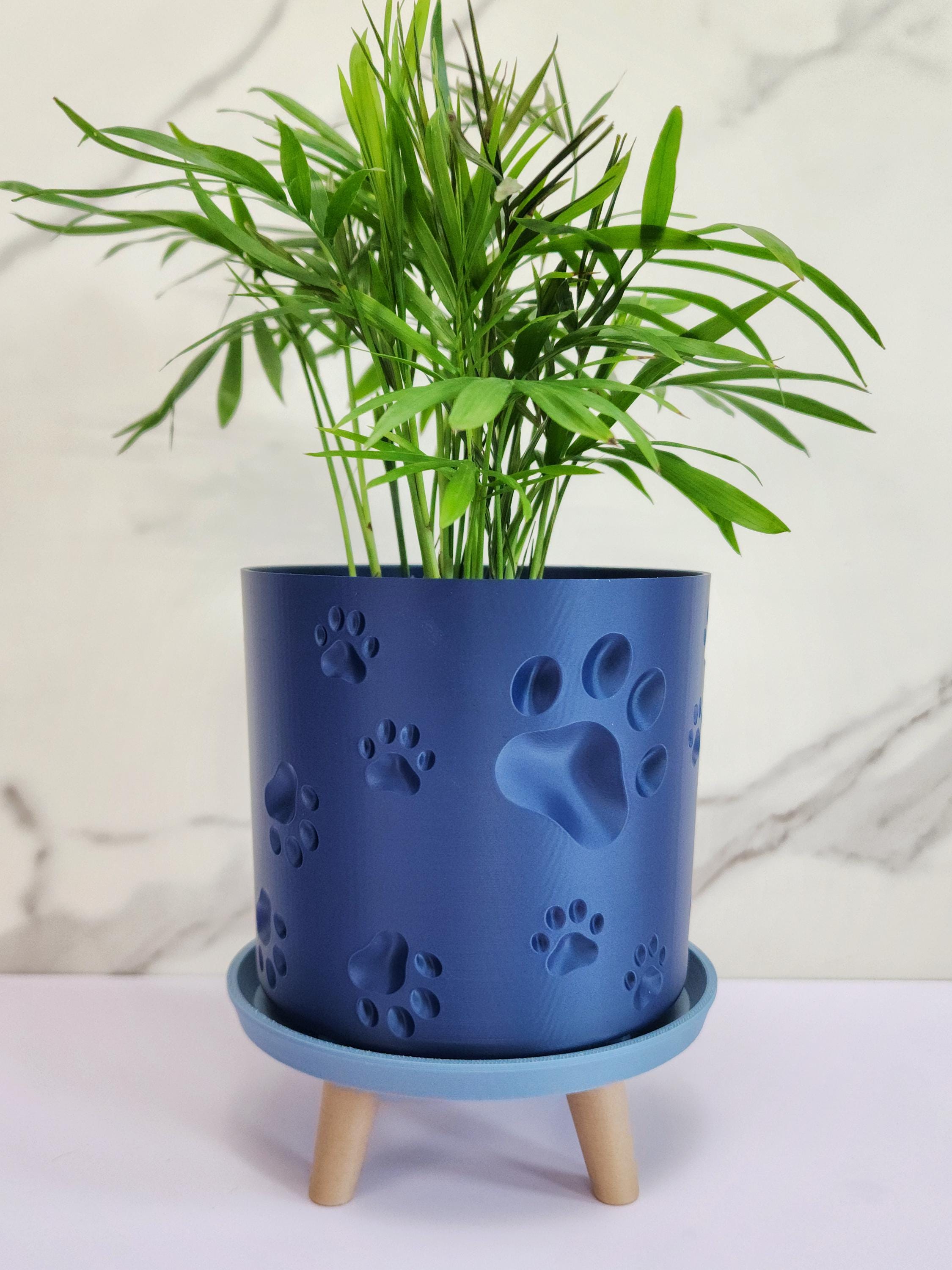 Københavner bloempot met schotel, Middel