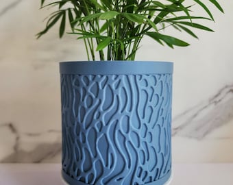 Grove Planter with Drainage: Modern Eco-Friendly Plant Pot with Drip Tray