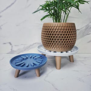 Lekbak voor plantenbak voor kamerplanten: displaystandaard, kunstdecor, verhoogde plantenbak binnen