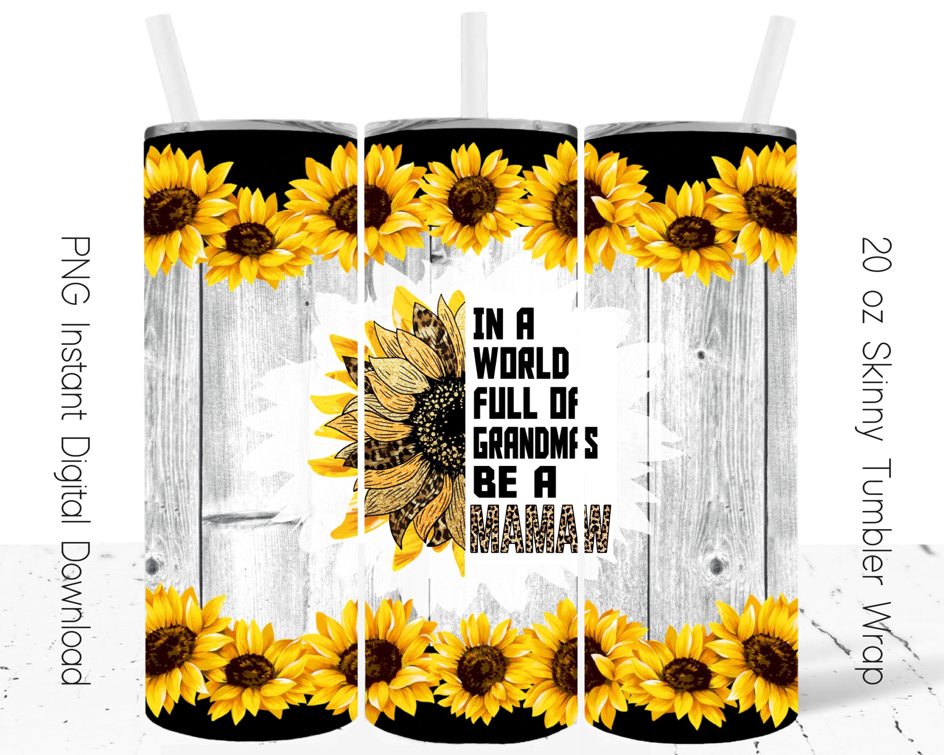 Floral Mamaw Tumbler for Mother's Day Gift for Mamaw, Mamaw Travel Cup –  Murrers Monograms and More