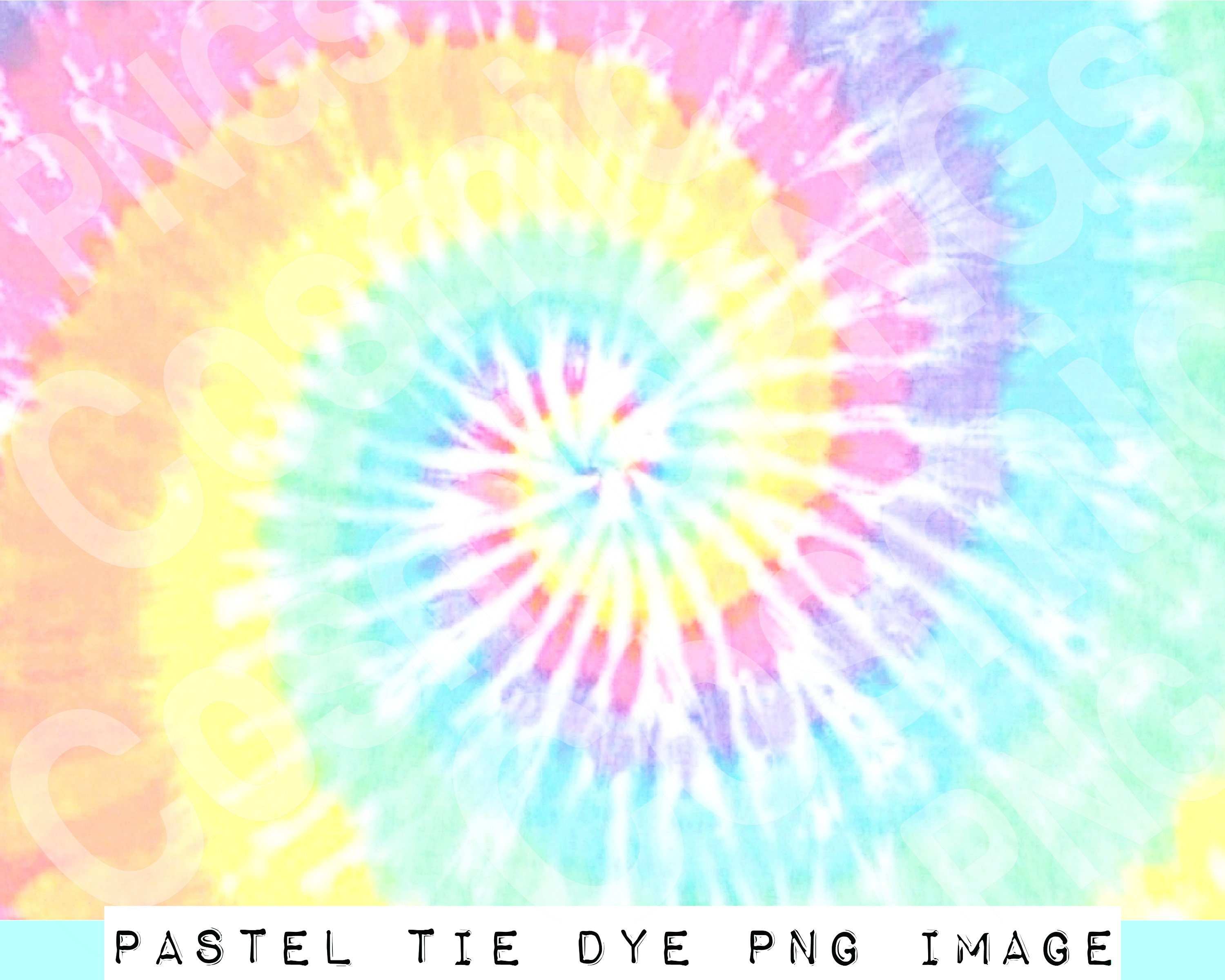 Pink Blue Cotton Candy Tiedye Digital Paper Background 