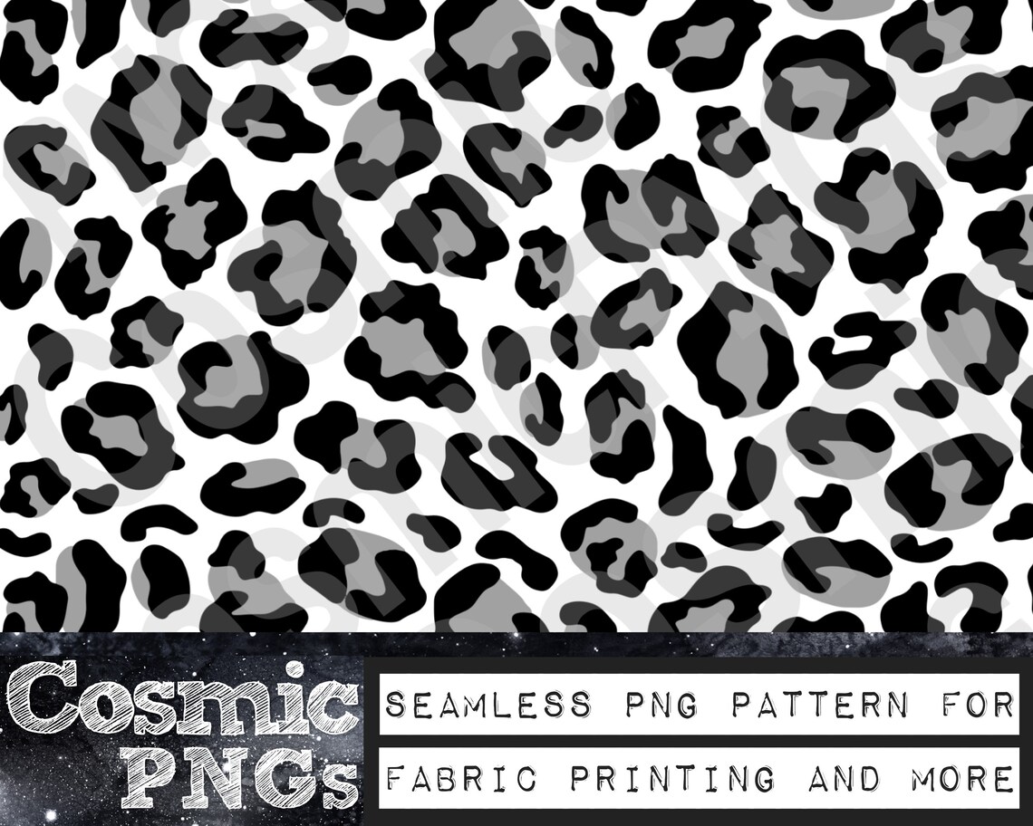 black and white leopard print pants