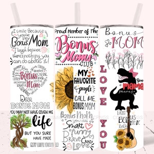 Gobelet maman en prime, 20 oz, design mince, sublimation PNG Gobelet belle-mère, téléchargement numérique