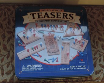 Wood Teaser game in Collectors Tin