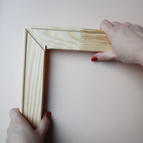 Punch Needle Frame wooden Canvas Stretcher Bar Frame Etsy