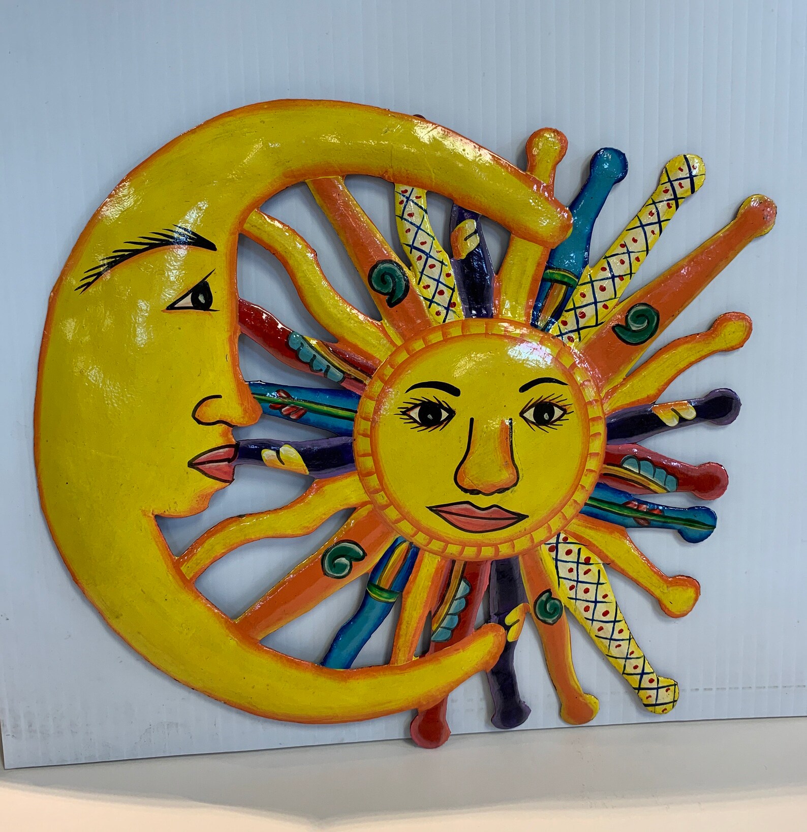 Outdoor Metal Sun Etsy