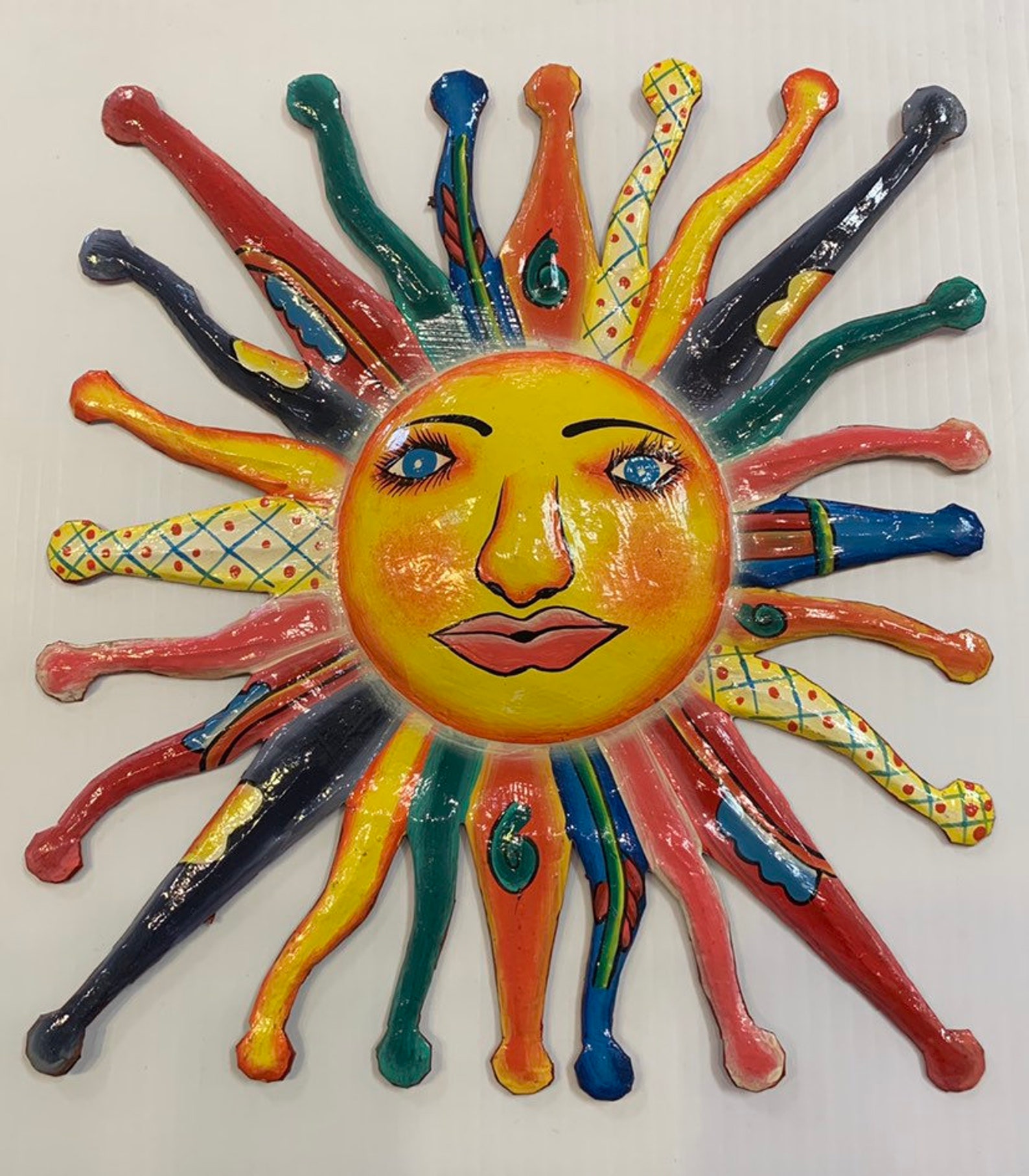 Outdoor Metal Sun Etsy