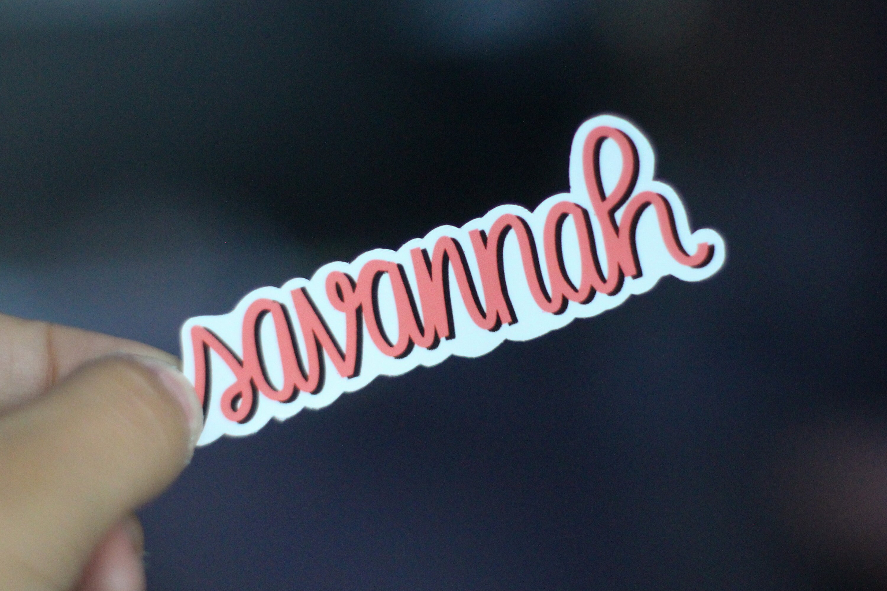 Custom Name Sticker waterproof water bottle laptop bullet Etsy