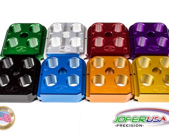 Cabezal de herramientas Dillon Precision RL550B y C estilo, cabezal de herramientas CNC de aluminio mecanizado, Jofer USA