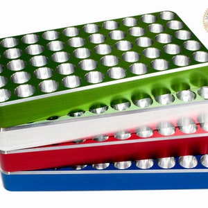 45 acp Multi Caliber Reloading Tray CNC Made from Solid Billet Aluminum by JOFER USA