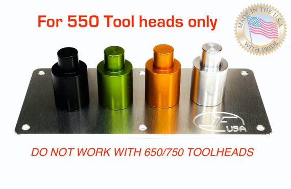 Dillon RL550 Style tool head stand toolhead and stud holder CNC made By JoferUSA