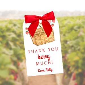 Picnic Birthday Gift Tag