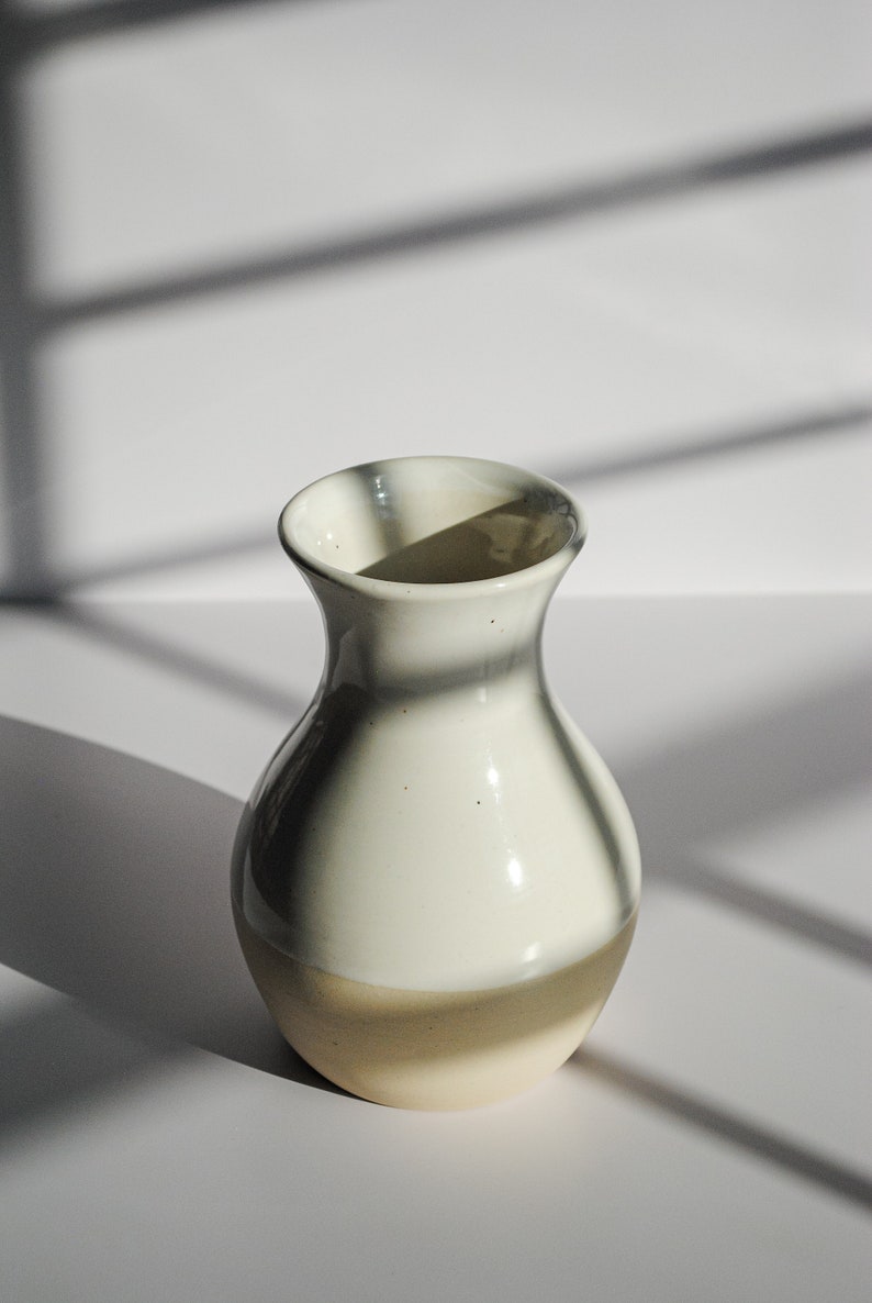Elegant Handmade Ceramic Wine Carafe Artisan Stoneware Decanter: clay carafe, wine lovers gift, ceramic decanter, ceramic pitcher small. image 4