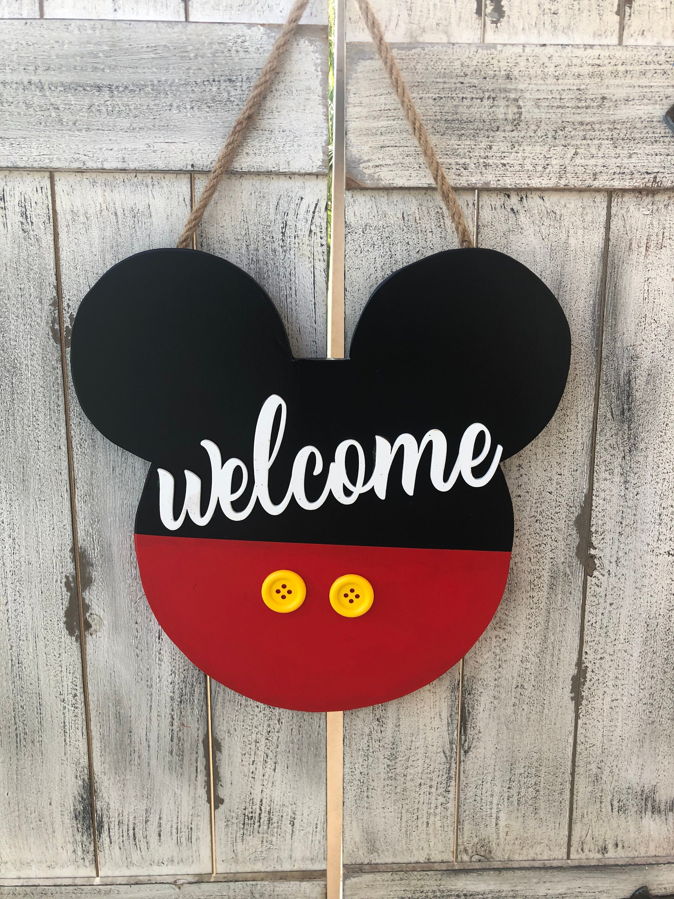 Mickey Mouse Sign