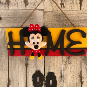 Minnie sign/Mickey sign/Disney World sign/Wreath Attachment/Disney Land sign/Goofy sign/Pluto sign/Minnie Décor/Mickey Décor/Disney signs