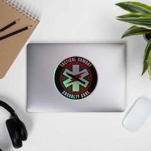Tactical Combat Casualty Care TCCC Patch – Combat Medic Emblem – Military First Aid Badge Holographic stickers
