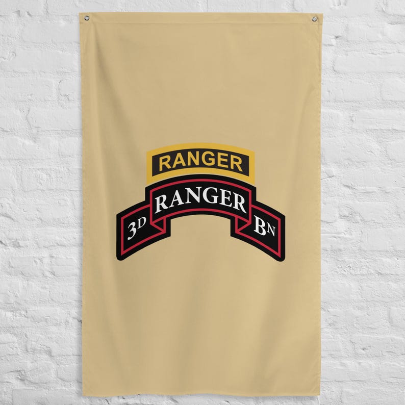 3rd Ranger Battalion Scroll & RANGER Tab Emblem – Ranger Tribute Design ...