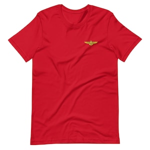 Naval Aviator Fliegergeschwader – US Navy Pilot Badge | Militär Flug Emblem Unisex T-Shirt