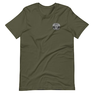 Camiseta de rescate paracaidista de la Fuerza Aérea – Escudo de boina PJ de Guerra Especial de la USAF