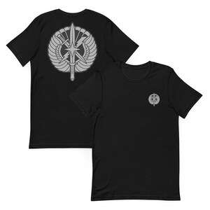 Special Operations Tactical Air Control Party Emblem | SOF TACP Winged and Dagger Badge T-Shirt