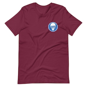 WWII Airborne Fallschirmjäger Cap Emblem Unisex T-Shirt