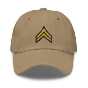 Army Corporal Embroidered Dad hat
