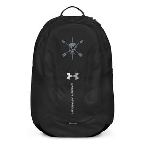 We Defy Army Special Forces | Nous Defions Skull Crossed Arrows Dagger Embroidered Under Armour® Backpack