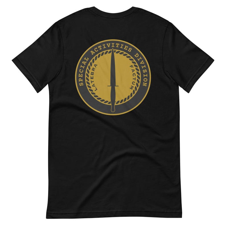 CIA Special Activities Division Unisex t-shirt