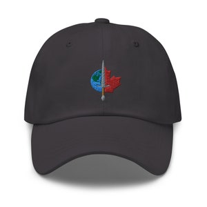 JTF2 Emblem – Canadian Joint Task Force Two Badge – Elite Special Forces Design Embroidered Dad hat