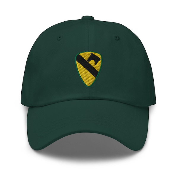 Army 1st Cavalry Division Embroidered Dad hat