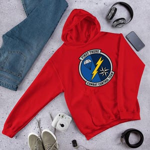 Combat Control Team First There Emblem Hoodie