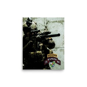 Army RANGER Poster