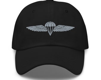 Israeli IDF Paratrooper Wings Embroidered Dad hat