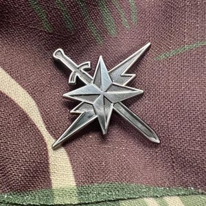 USAF Special Warfare Emblem – Compass, Sword & Lightning Bolt Symbol | Air Force AFSPECWAR Inspired Design Lapel Pin