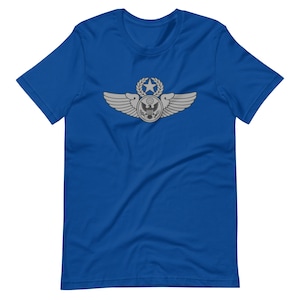 USAF Chief Enlisted Aircrew Wings T-shirt – Military Emblem Tee
