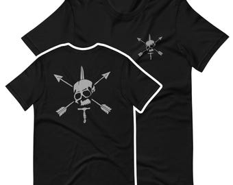 [NOT4NERD] N4ND Dagger Tribal Logo T-Shirts  /追跡付 낫포너드(NOT4NERD) N4ND Dagger Tribal Logo T-Shirts - Black