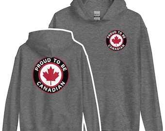 Proud to be Canadian Unisex Hoodie