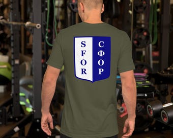 NATO SFOR Emblem Unisex t-shirt