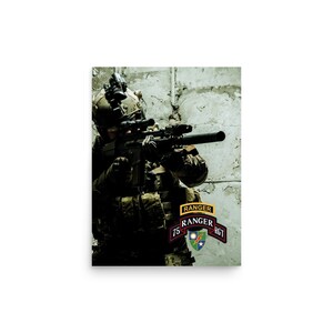 Army RANGER Poster