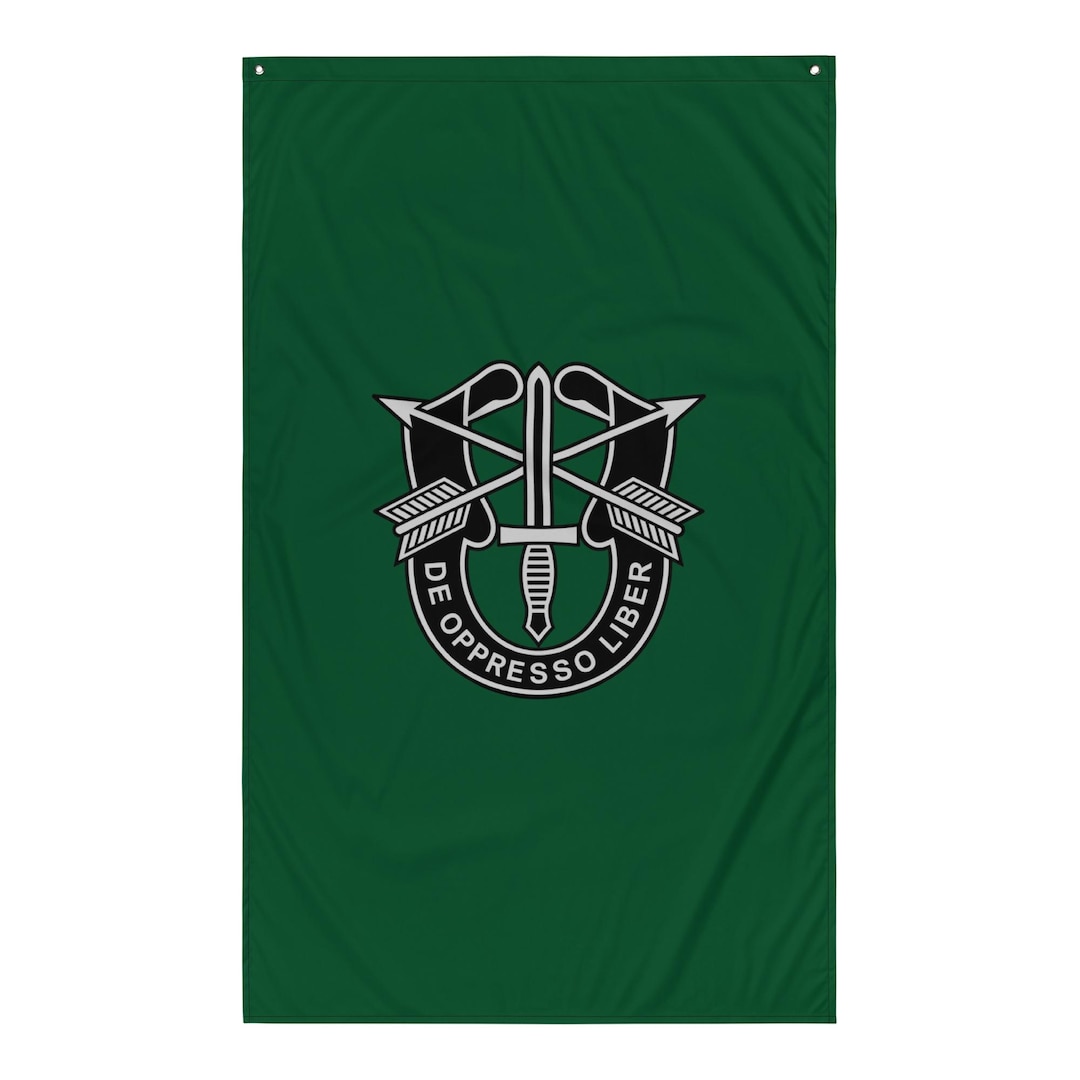 U.S. Army Special Forces Crest – De Oppresso Liber Green Beret