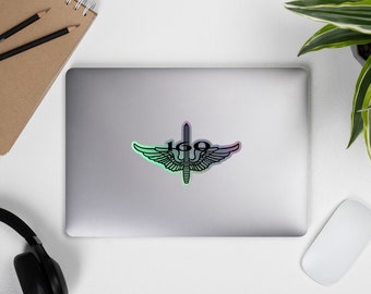 160th SOAR Night Stalkers Emblem – Special Operations Aviation Regiment Badge – Elite Helicopter Unit Holographic stickers