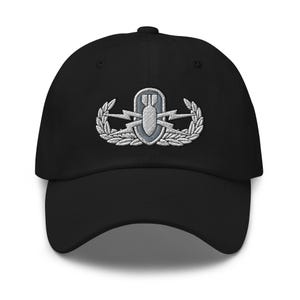 Explosive Ordnance Disposal (EOD) Abzeichen | Bombenentschärfung Insignia gestickter Dad Hut