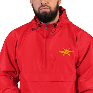 USMC Recon Jack-embleem – Marine Force Recon Skull Diver Airborne Insignia geborduurd kampioen opbergbaar jack