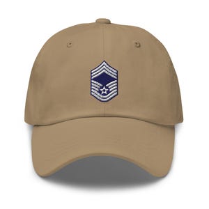 Air Force Chief Master Sergeant Embroidered Dad hat