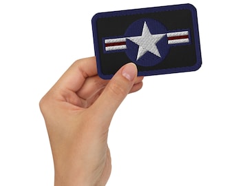 American Aircraft Aviation Roundel Emblem Embroidered patches