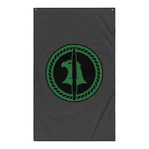 CIA Green Badger Emblem – Covert Ops Intelligence Patch | Spy Agency Collectible, Special Ops Badge Flag