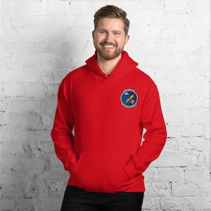 Combat Control Team First There Emblem Embroidered Unisex Hoodie