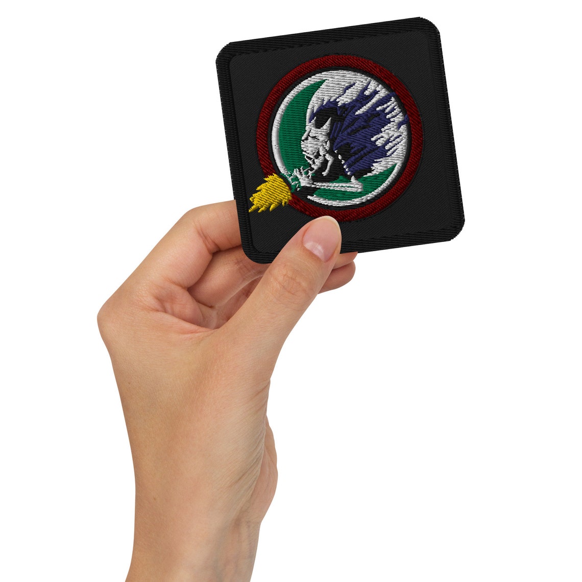 AC-130H Spectre Gunship Emblem – Ghost Rider Patch Embroidered Patches ...